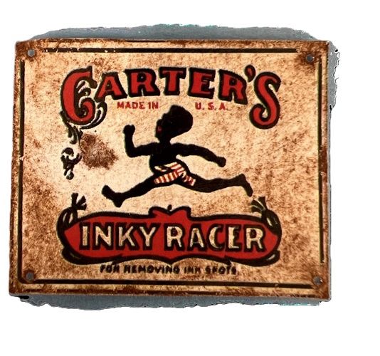 Tin Sign Carter's Inky Racer fc15