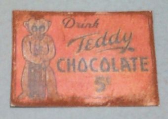 Tin Sign Drink Teddy Chocolate fc042a