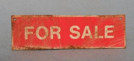 Tin sign For Sale fc0092
