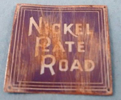 Tin Sign Nickel Plate Road fc0140