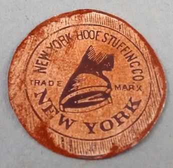Tin sign New York Hoof Stuffing fc0155