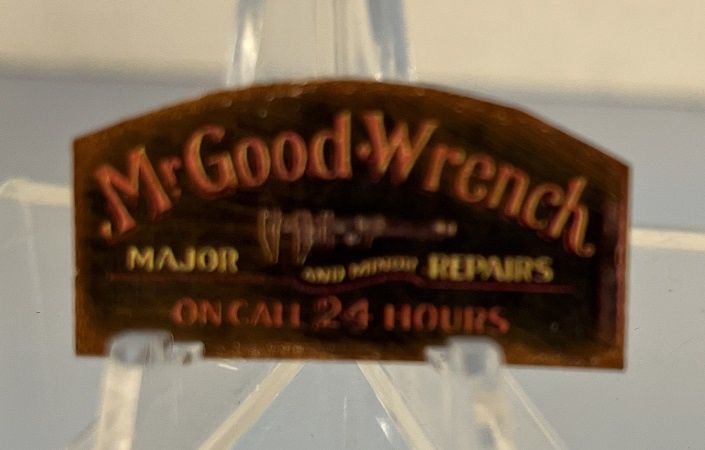 Tin Sign Mr. Good-Wrench fc001