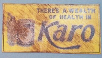Tin Sign There's a Wealth of Health in Karo fc11a