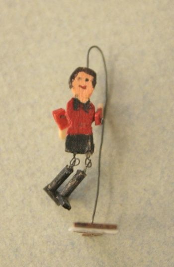 Tiny Doll on Stand a16073