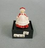 Tiny Mrs. Santa Doll cs1383