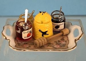 Tray with Jam and Honey 436033