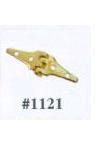 Triangle Hinge, Gold Plated Brass, 4/Pkg. hw1121