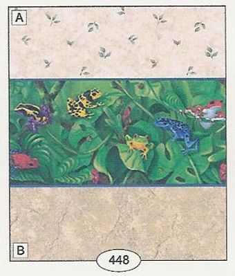 Tropical Frogs 448 wal448