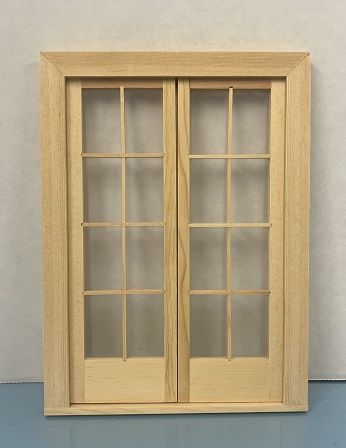 Unfinished Wood French Doors MC1793x