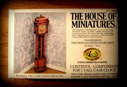 The House of Miniatures Bagnell Tall Case Clock NO40068