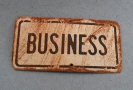 Tin Sign Business fc0129