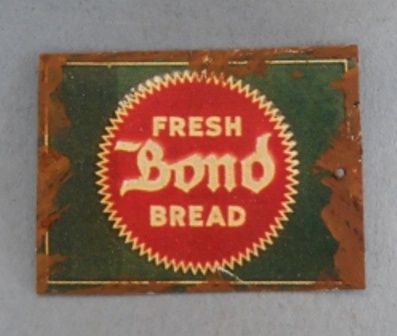 Tin Sign Fresh Bond Bread fc0078