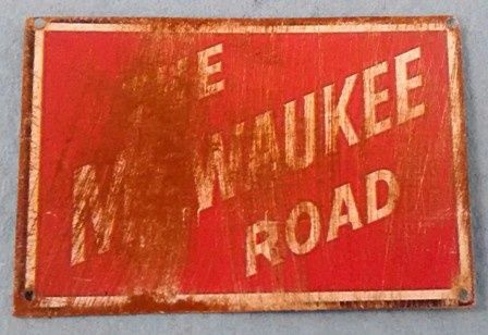 Tin Sign The Milwaukee Road fc0157