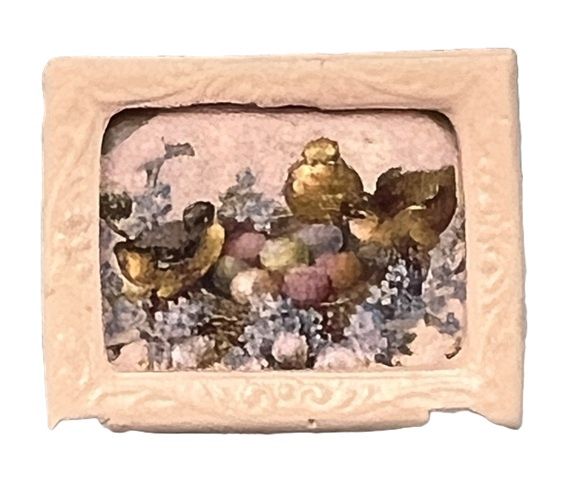 Tiny Birds/Eggs Framed Picture (1" x 3/4") mc031760