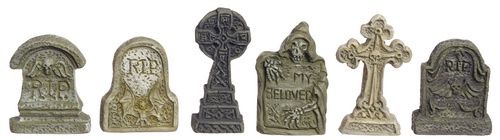 Tombstones Set of 6 a3107