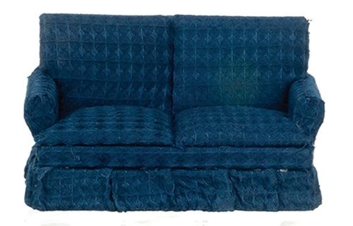 Traditional Loveseat/Blue AZT6667
