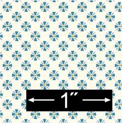 Tulip Tile - Blue BPHKT404B