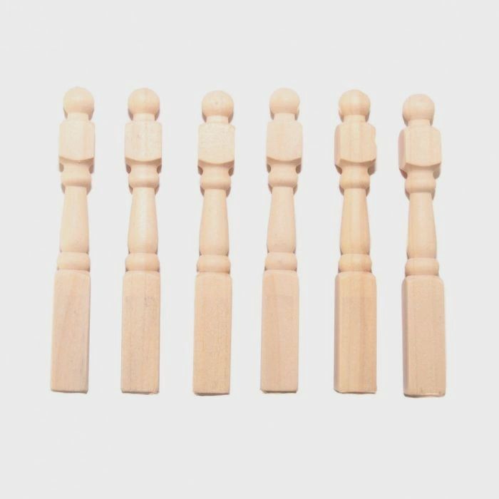 Turned Newel Posts, Pack of 6 TC7012