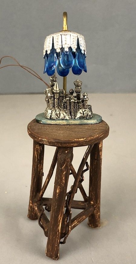 Twig Table with Lamp mc01934