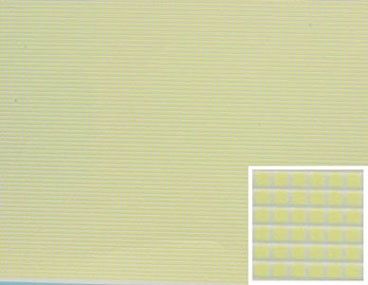 FF60681 Tile Floor: 1/8 Sq, 11 X 15 1/2, Yellow