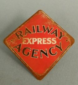 Tin Sign Railway Express Agency fc0002