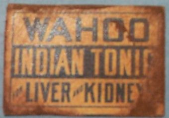 Tin Sign Wahoo Indian Tonic fc008a