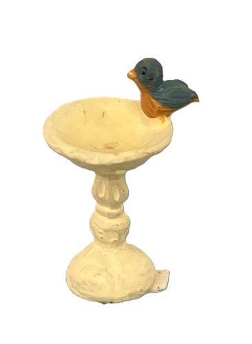Tiny Bird on a Little Birdbath 10000200