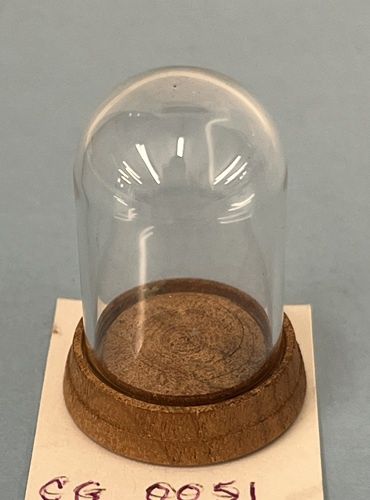 Tiny Dome with Walnut Base cg0051