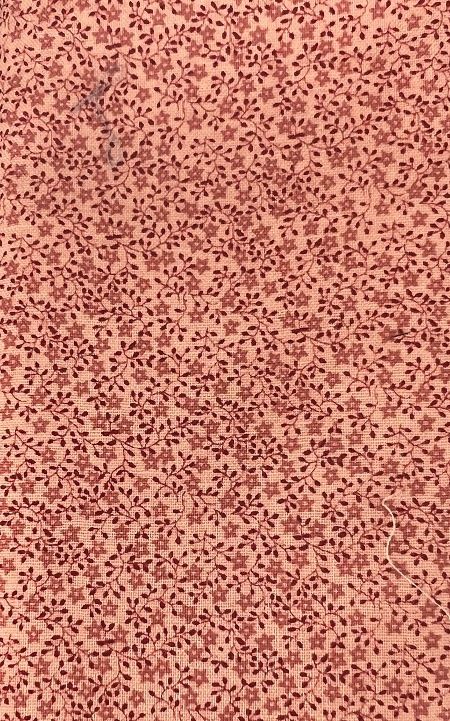 Tiny Red Flowers with Mauve fabric121