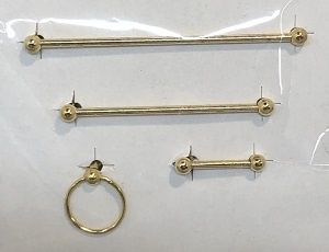 Towel Bar, Set of Four lv23196