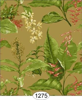 Tropical Foliage - Yellow WAL1275