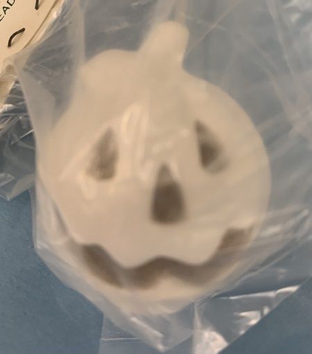 Unpainted Ceramic Bisque Pumpkin CPB704