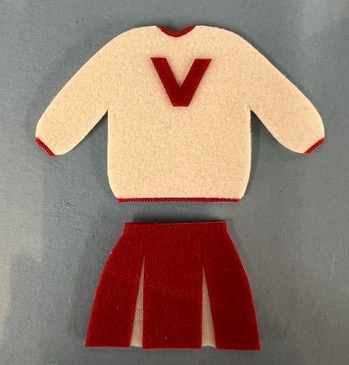 Varsity Sweater and Skirt CP874