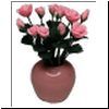 Vase w/ Pink Roses bdr005