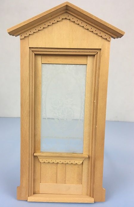 Victorian Door with Oval Etched Glass mh132