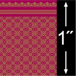 Victorian Lace - Garnet QVT107G