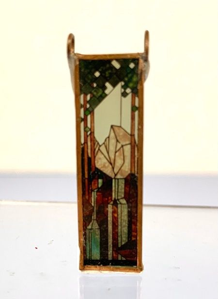 Tiffany Looking Stained Glass Decoration mc04563