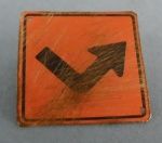 Tin Road Sign fc0038