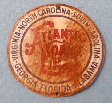 Tin Sign Atlanic Coast Line fc0137