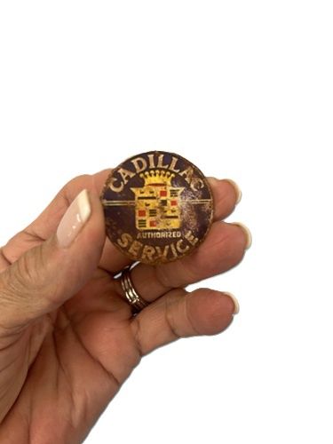 Tin Sign Cadillac Service fc0145