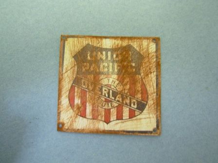 Tin Sign Union Pacific fc00