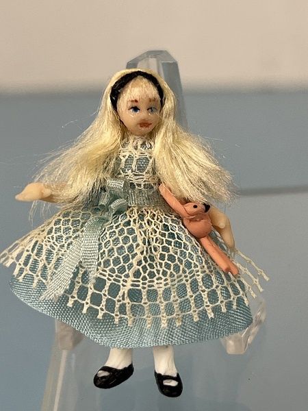 Tiny Alice with Flamingo (As Is) alice47