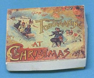 Tobogganing Box With Antique Repro Lid CAR1695