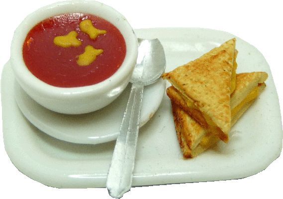 Tomato Soup and Sandwich bdf0284
