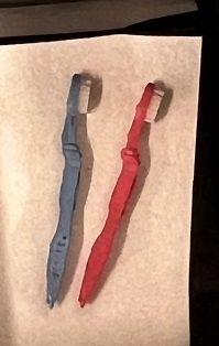 Toothbrushes - with Bristles! mc1858x