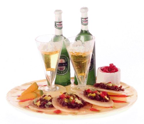 Tostada with Beer Tray JU1055