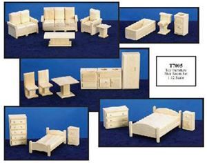 Unfinished 5 Room set azt7005