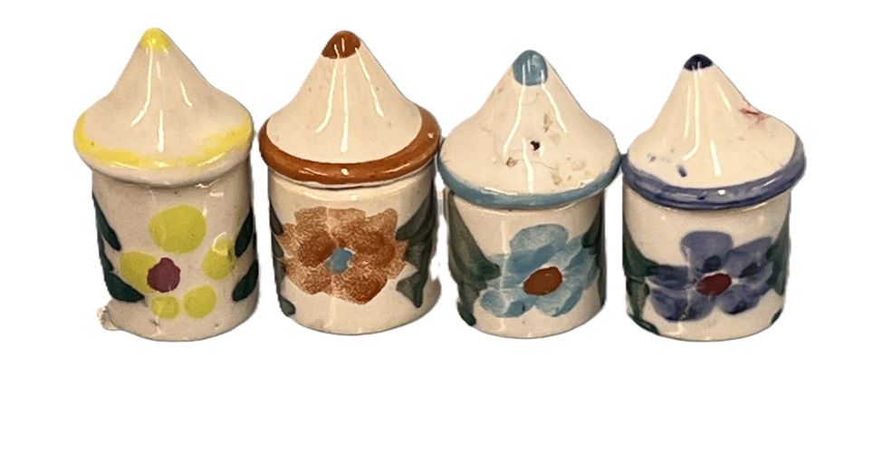 Very Large Vintage Canister Set mc1998x
