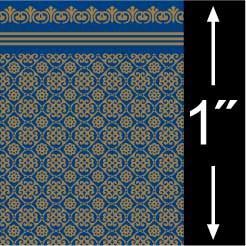Victorian Lace- Midnight QVT107M