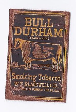 Tin Sign Bull Durham fc0079
